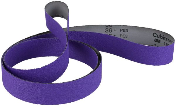 Ceramic Grinding Belts, 2x72 in., 6-Pack