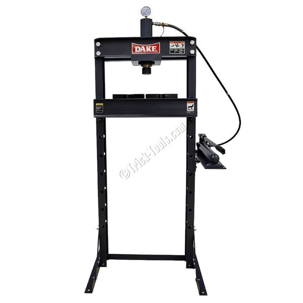 Dake F-20 20-Ton H-Frame Shop Press
